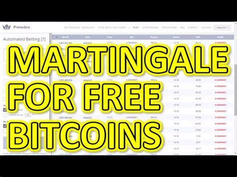  bitcoin gambling martingale